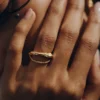 Anillo de cadena Eroz, edición dorada