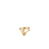 Anillo Eroz Fine, edición chapada en oro de 24 quilates