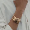 Brazalete Eroz, edición chapada en oro de 24 quilates