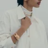 Brazalete Eroz, edición chapada en oro de 24 quilates
