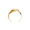 Brazalete Éole, edición chapada en oro de 24 quilates