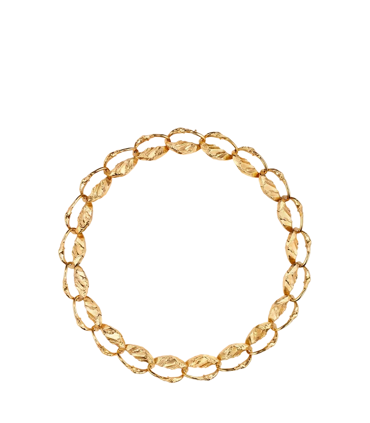 Cadena Eroz, edición chapada en oro de 24 quilates