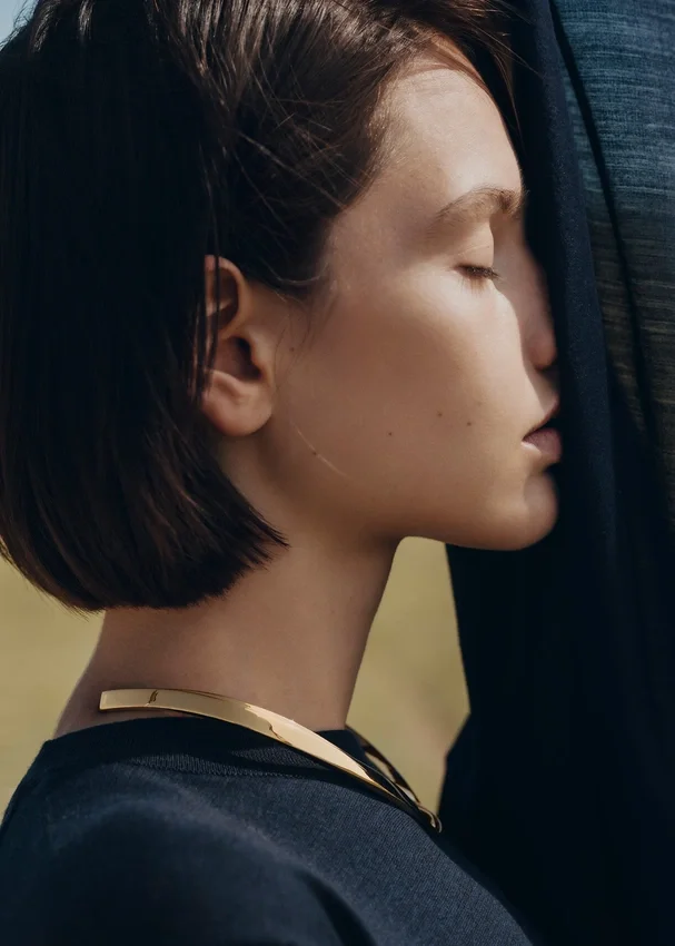 Collar «Éole», edición dorada