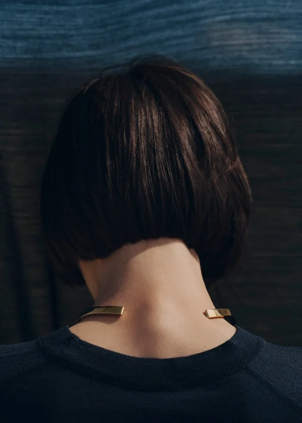 Collar «Éole», edición dorada