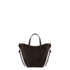 Cyme Tote Edición Nano de ébano texturizado