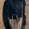 Cyme Tote Nano Edition, color topo texturizado