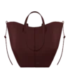 Edición Cyme Tote, cereza negra texturizada