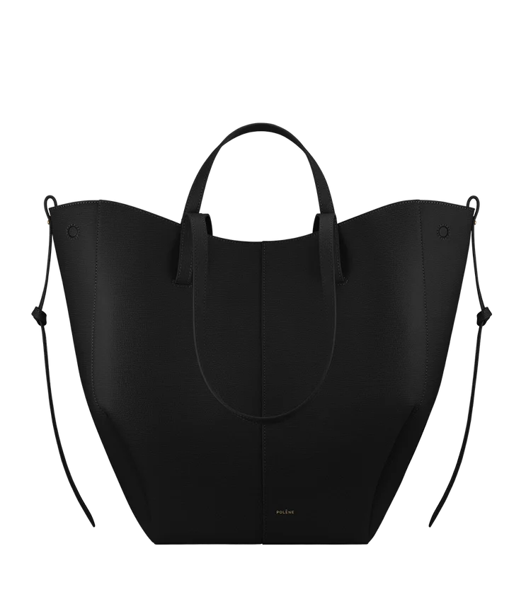 Edición Cyme Tote, negro texturizado