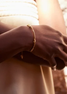 Edición Eroz Bangle, chapada en oro de 24 quilates