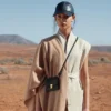 Numéro Sept Crossbody Wallet Edition, negro texturizado