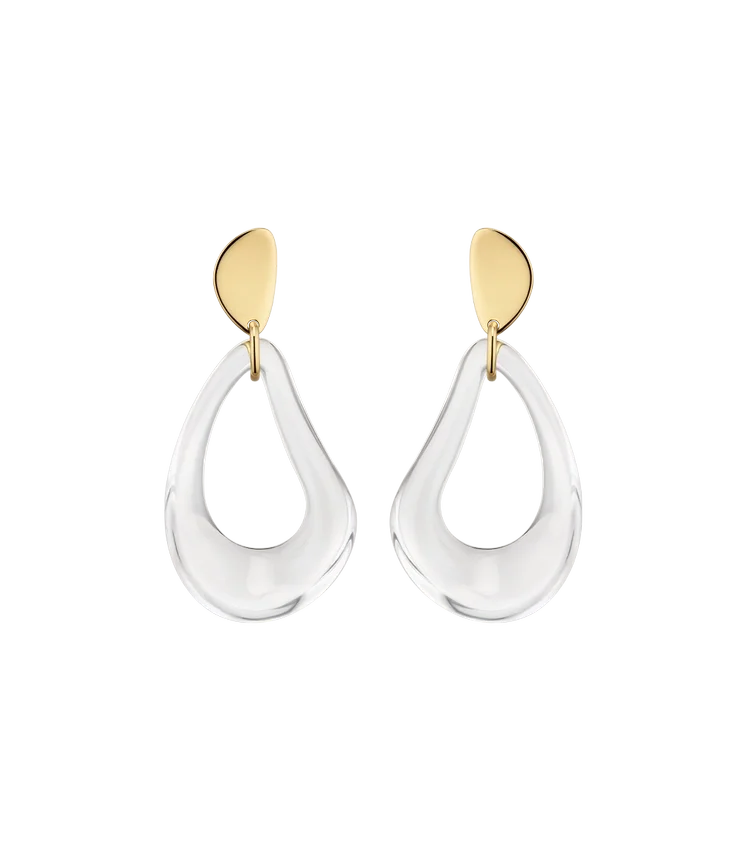 Pendientes colgantes Naé, edición de cristal