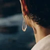 Pendientes colgantes Naé, edición de cristal