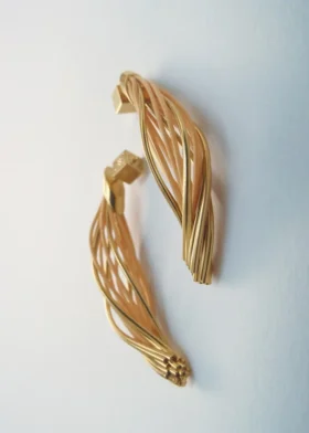 Pendientes colgantes Rozo Edición Ratán