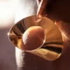 Pendientes de aro Éole, edición chapada en oro de 24 quilates