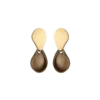 Pendientes Naé, edición de cristal ahumado