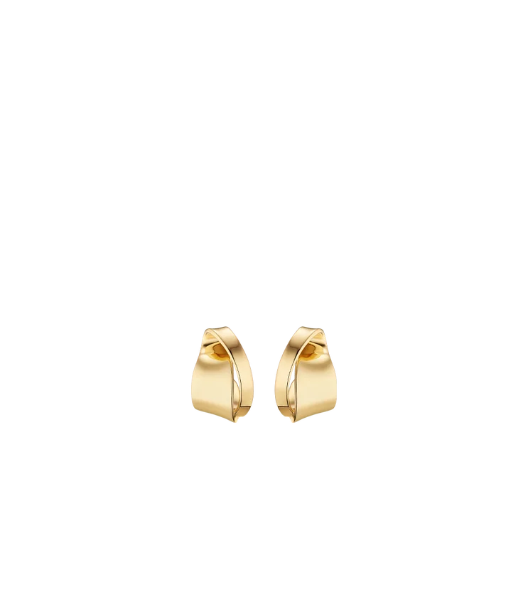 Pendientes Éole Curled, edición dorada