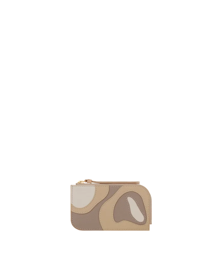 Tarjetero Atla Edición Trio Taupe