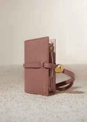 Tarjetero Kayé Edición Textured Duo Blush