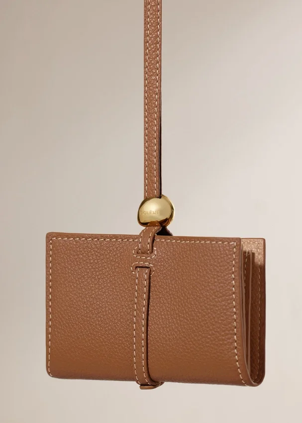 Tarjetero Kayé Edición Textured Duo Camel